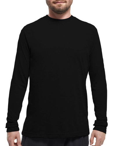 Long Sleeve Cotton T-shirt - Custom print your Branding Logo & Idea