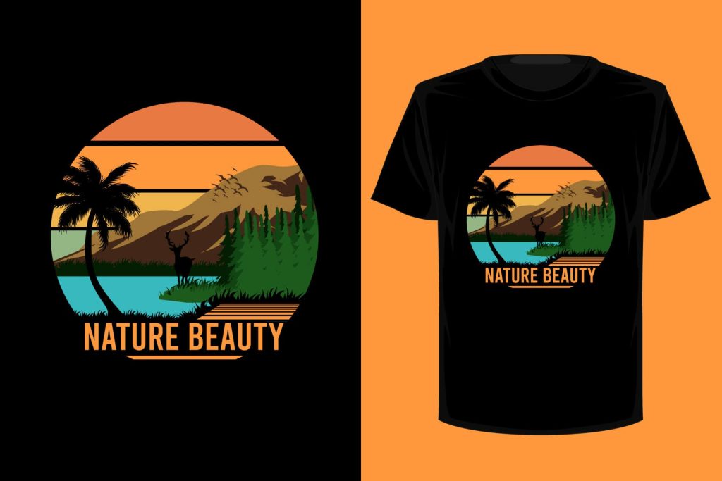 Nature's Beauty T-Shirt Design