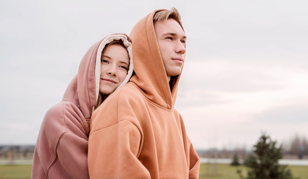 Sustainable custom hoodies for Fall 2025 in Canada with eco-friendly fabrics